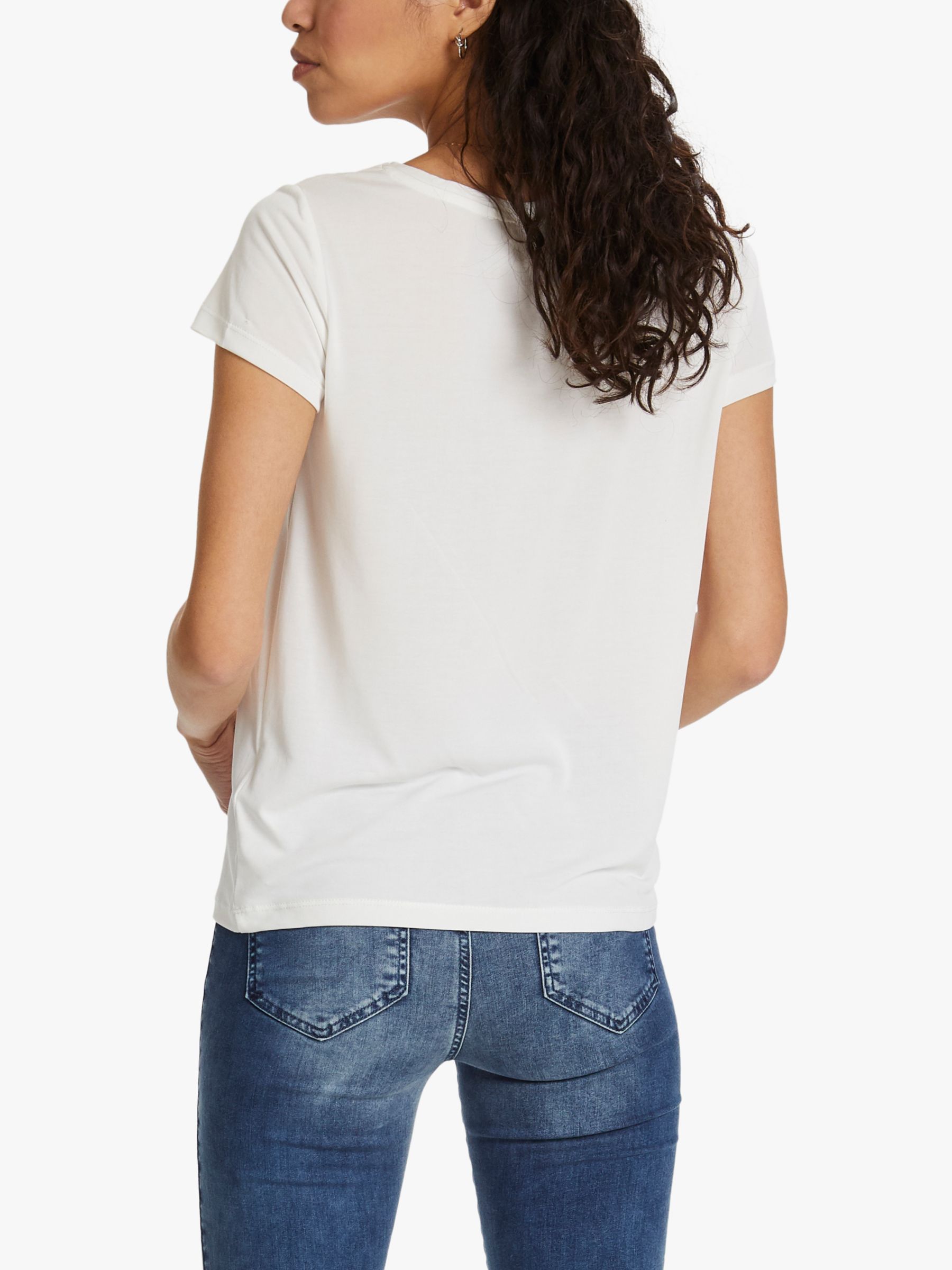 Buy Soaked In Luxury Columbine Pocket T-Shirt Online at johnlewis.com