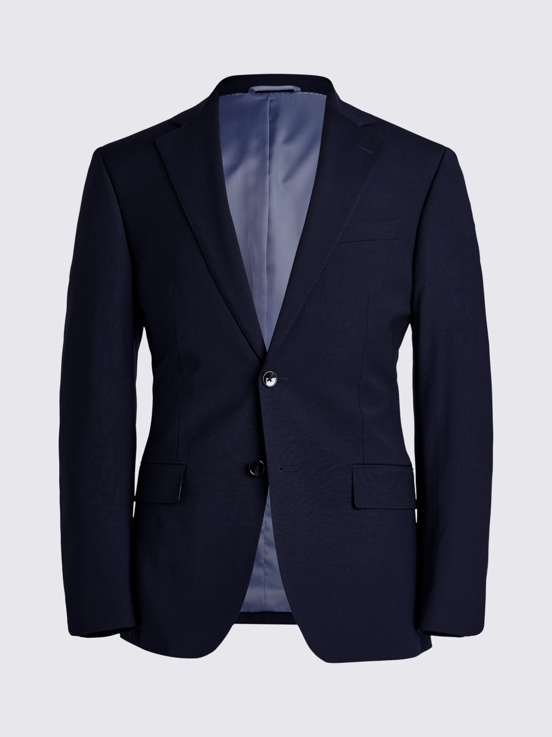 Moss Performance Tailored Fit Suit Jacket, Navy, 34S