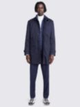 Moss Tailored Raincoat, Indigo