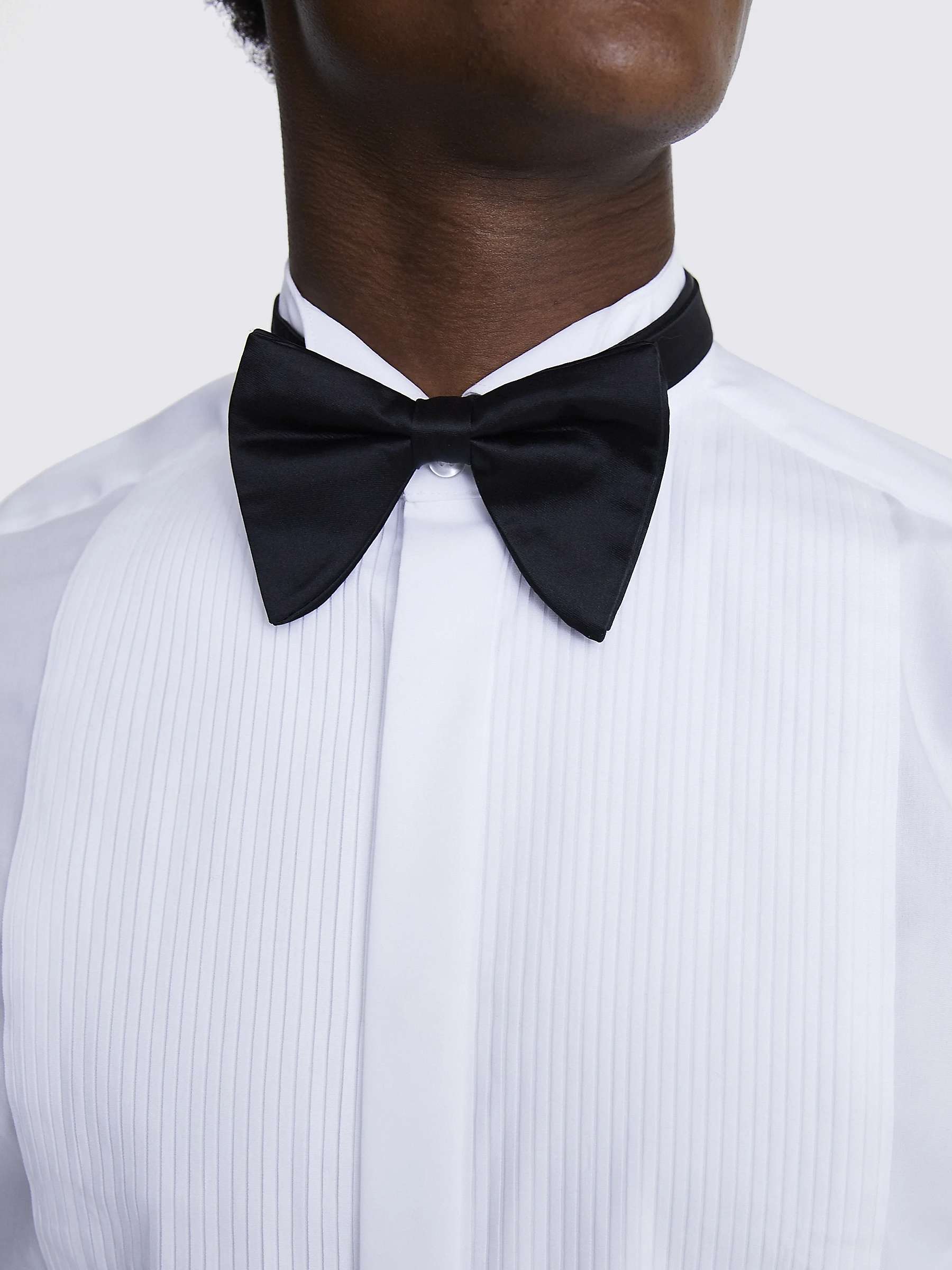 Buy Moss Tailored Fit Wing Collar Dress Shirt, White Online at johnlewis.com