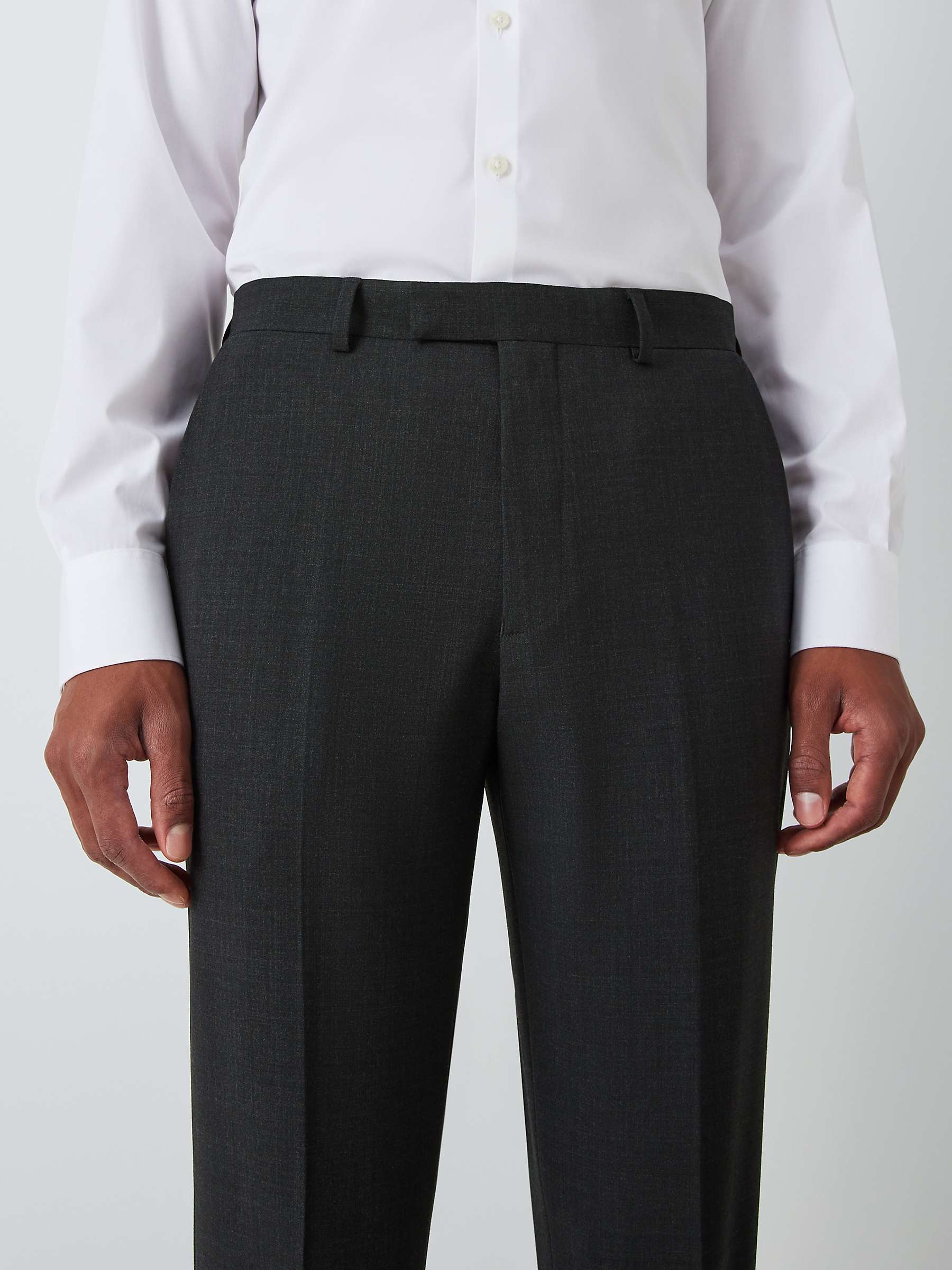 Buy Kin Wool Blend Slim Fit Suit Trousers, Charcoal Online at johnlewis.com