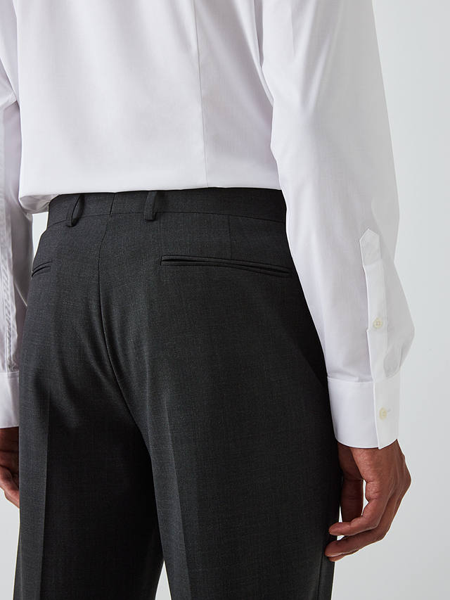 Kin Wool Blend Slim Fit Suit Trousers, Charcoal