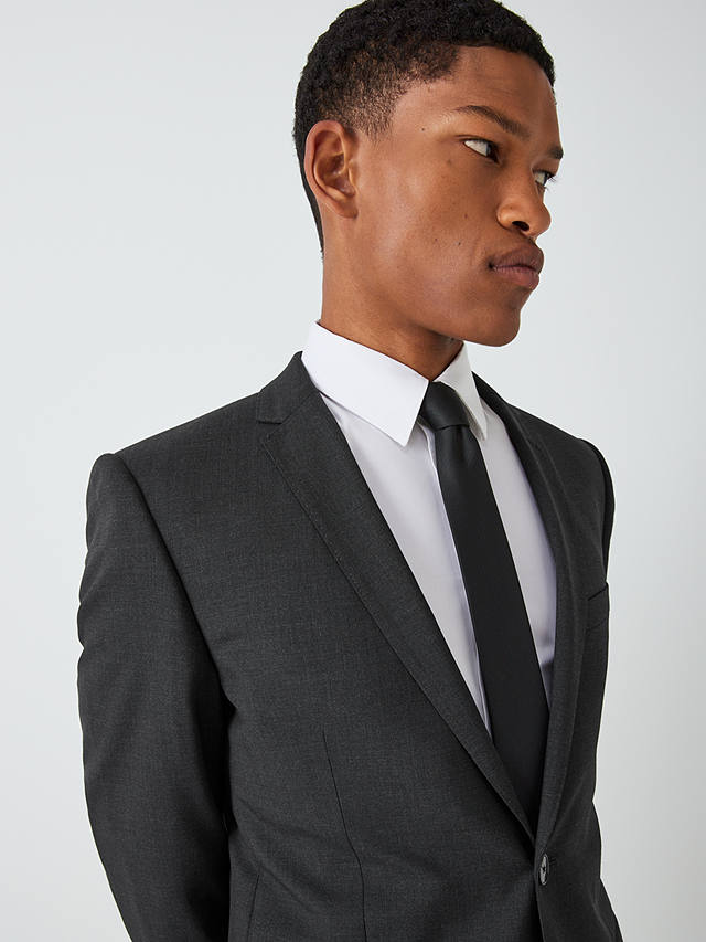 Kin Wool Blend Slim Fit Notch Lapel Suit Jacket, Charcoal