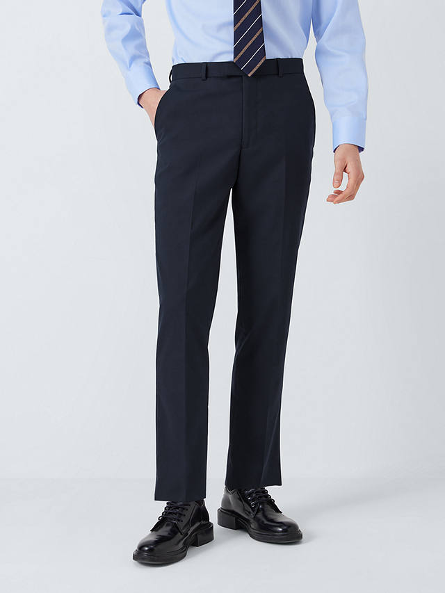 John Lewis Slim Fit Starter Suit Trousers, Navy