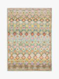 Jaipur Hand Knotted Afghan Style Mori Rug, Multi