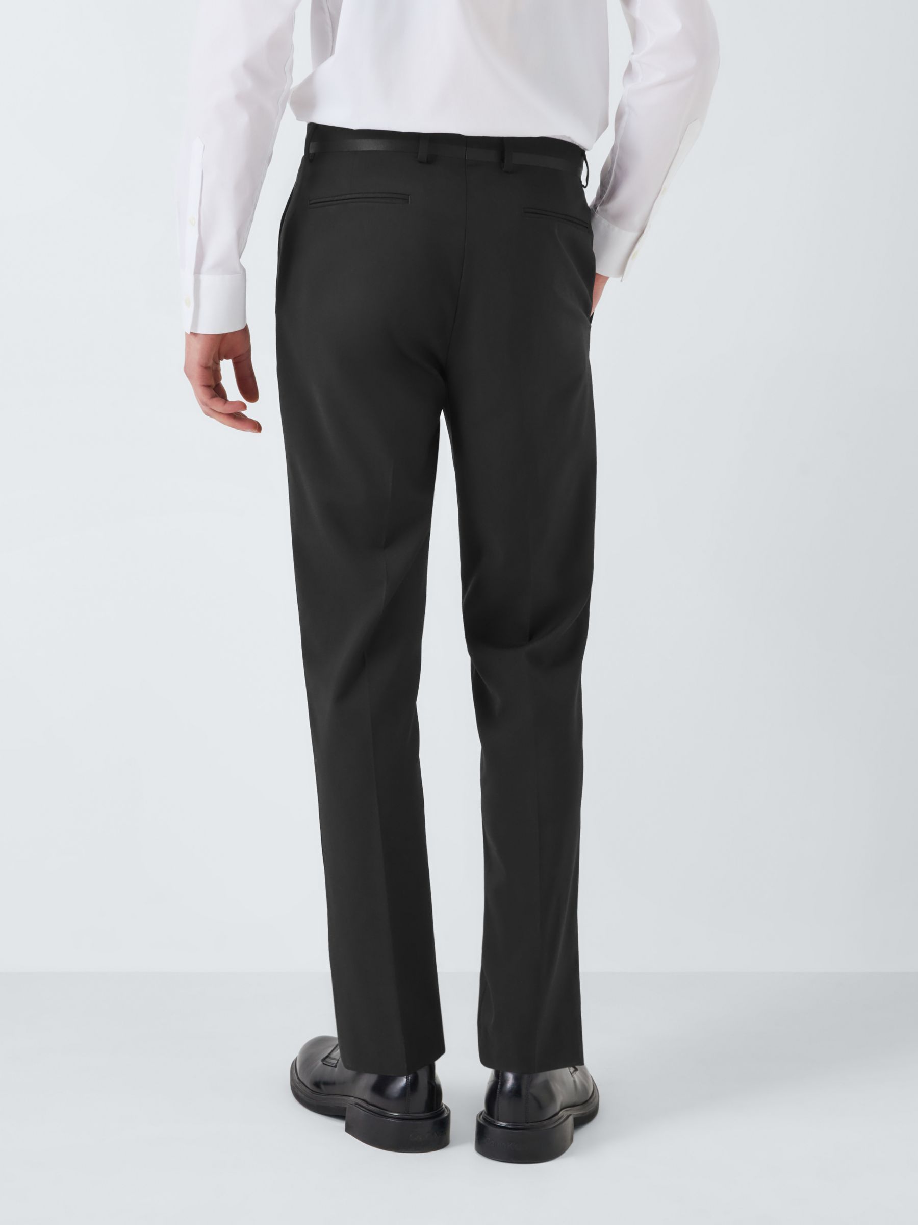 Buy Kin Plain Slim Fit Dinner Suit Trousers, Black Online at johnlewis.com