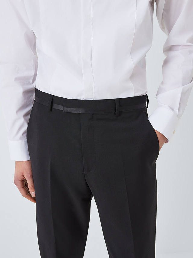 Kin Plain Slim Fit Dinner Suit Trousers, Black