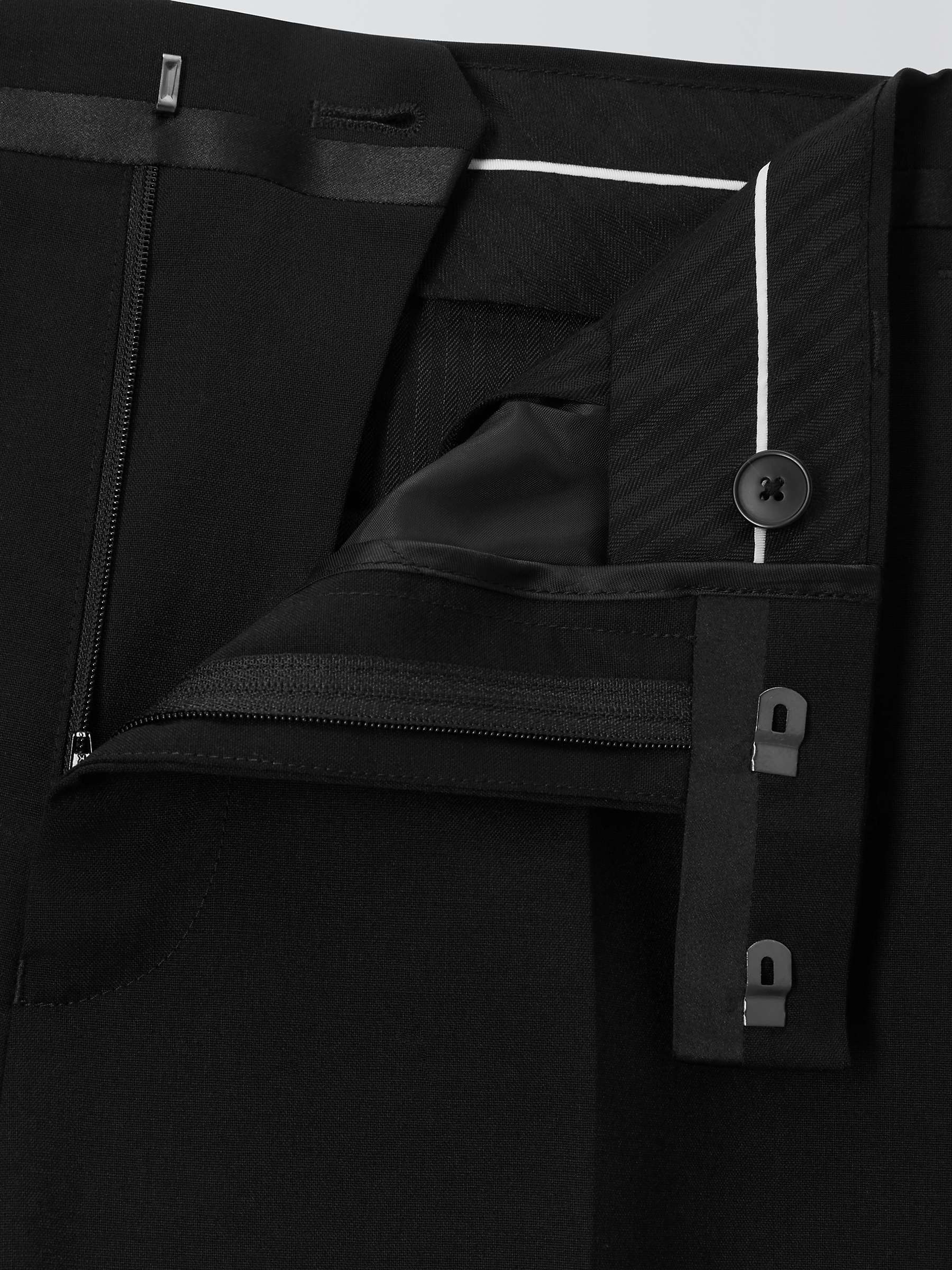 Buy Kin Plain Slim Fit Dinner Suit Trousers, Black Online at johnlewis.com