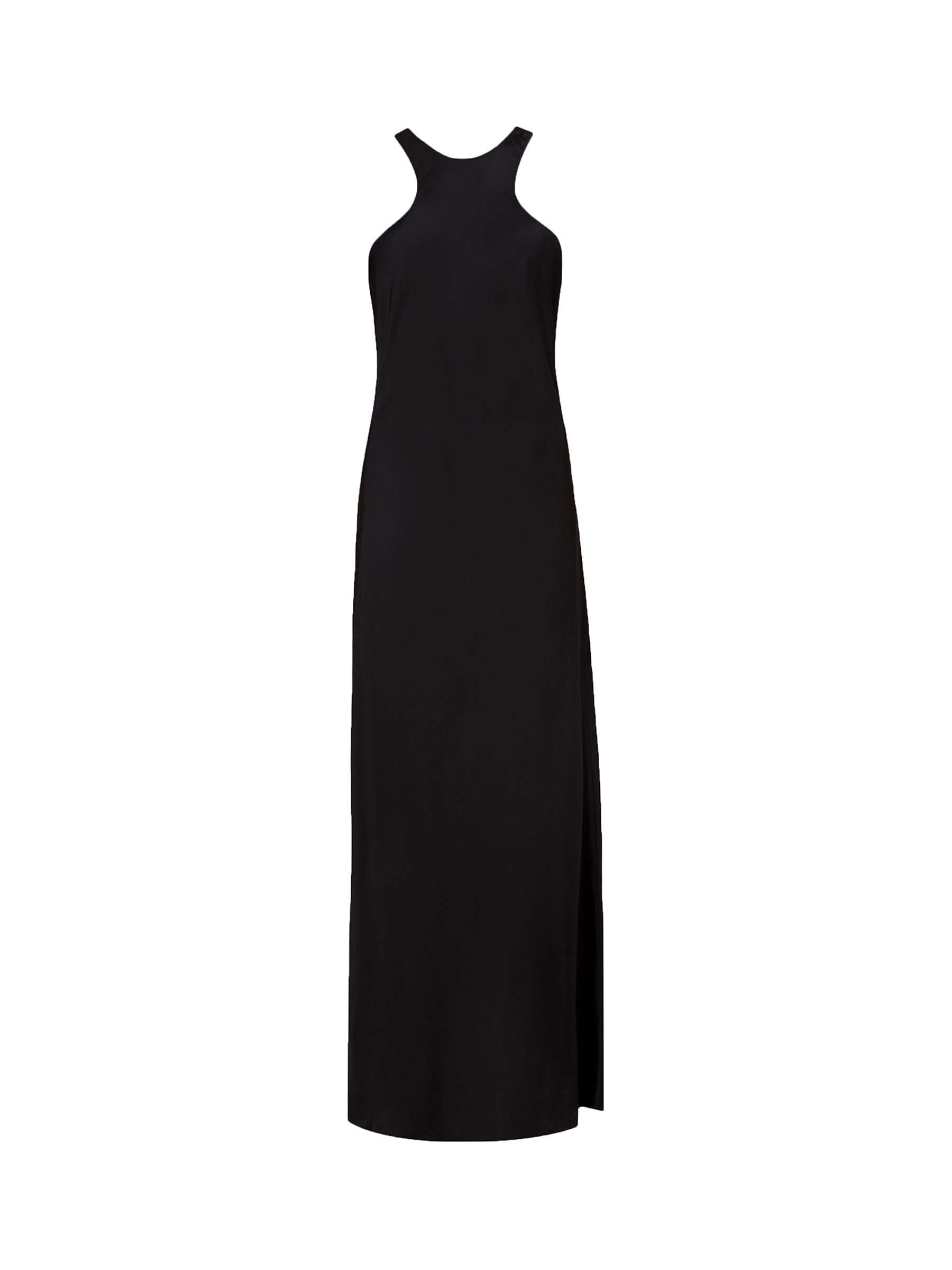 AllSaints Betina Sleeveless Midi Dress, Black at John Lewis & Partners