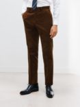 John Lewis Corduroy Suit Trousers, Copper