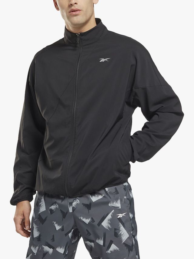 Reebok Cortaviento Running Hombre Woven Wind Jkt negro