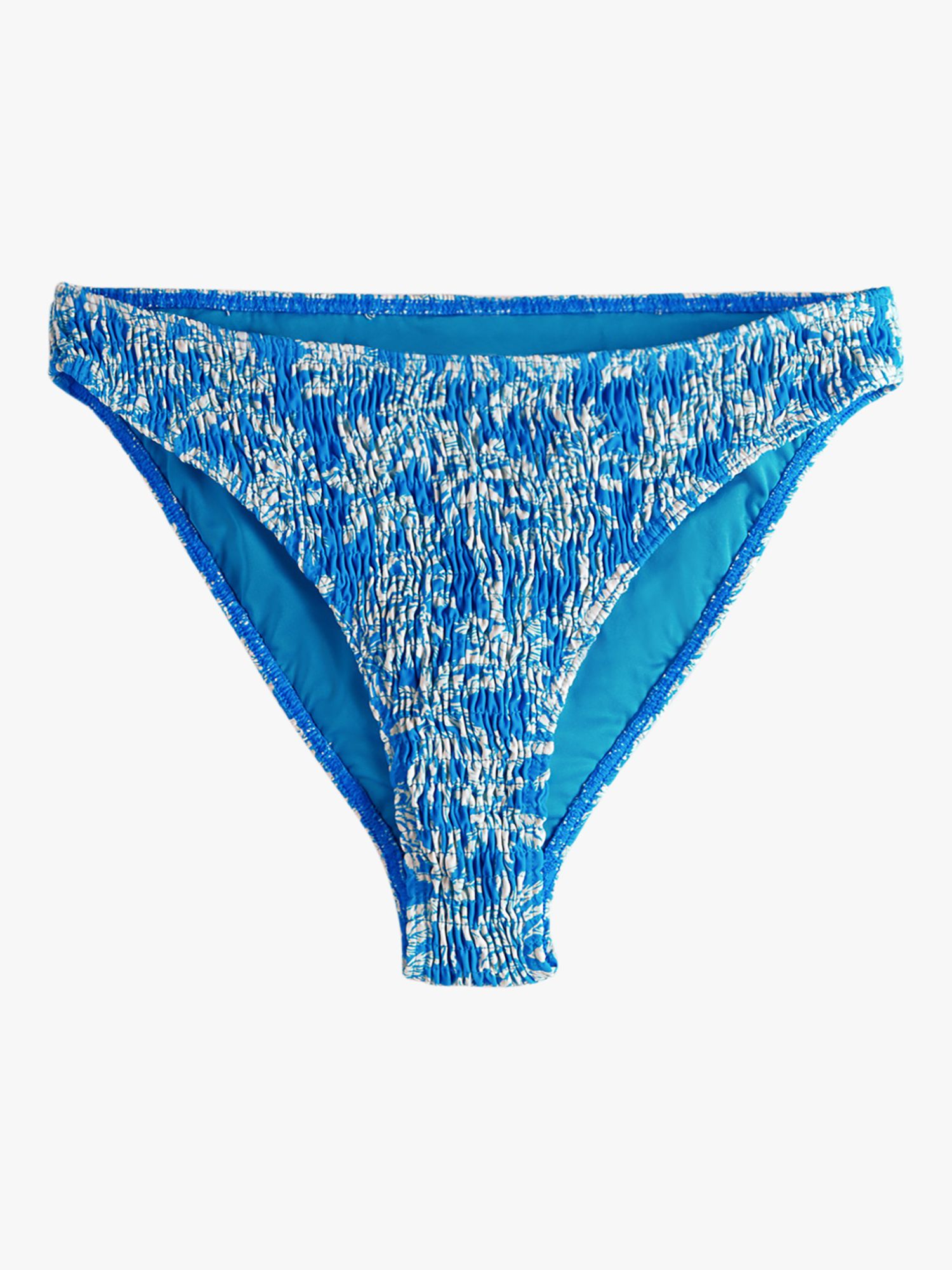 Buy HUSH Shirred Brazilian Bikini Bottoms, Sketchy Palms Online at johnlewis.com