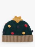 John Lewis Baby Christmas Tree Wooly Hat, Multi