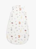 John Lewis Little Animals Print Sleeping Bag, 1 Tog, Multi