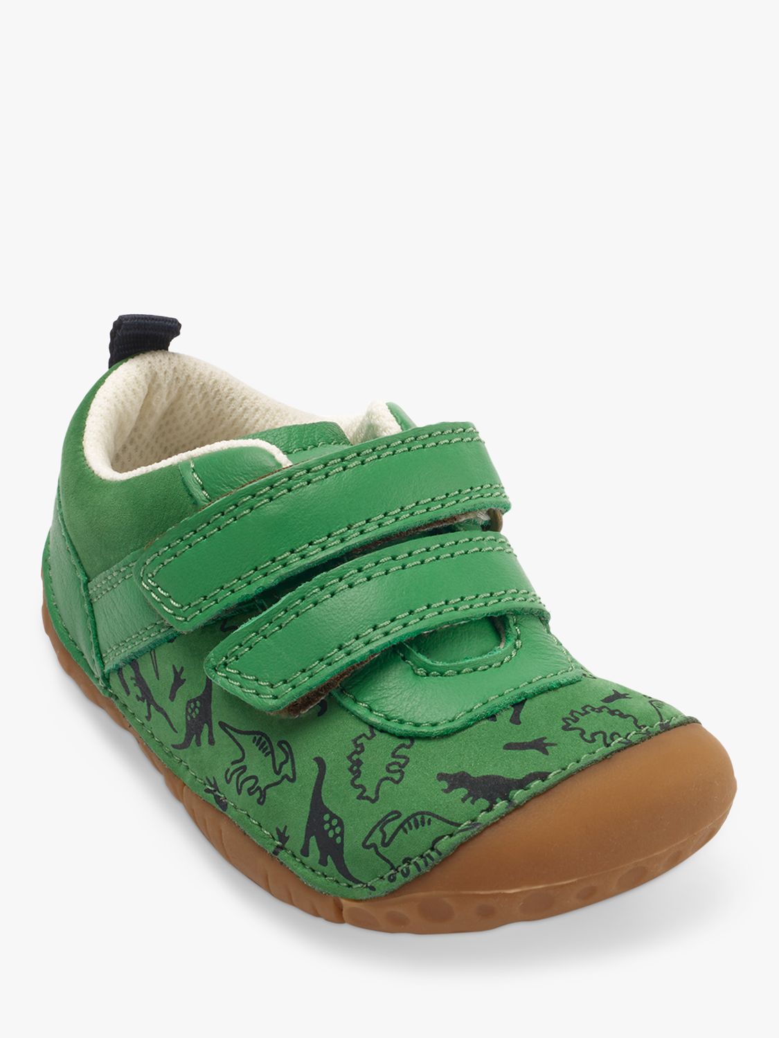 Buy Start-Rite Kids' Roar Riptape Pre-Walker Trainers, Green Online at johnlewis.com