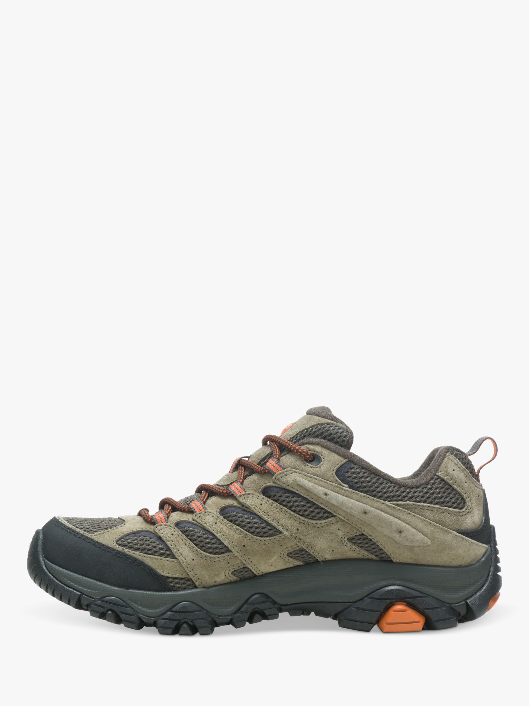 Merrell Moab 3 Men's Gore-Tex Waterproof Hiking Shoes, Olive, 7