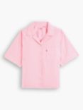 Levi's Plus Ari Resort Linen Blend Shirt, Pink
