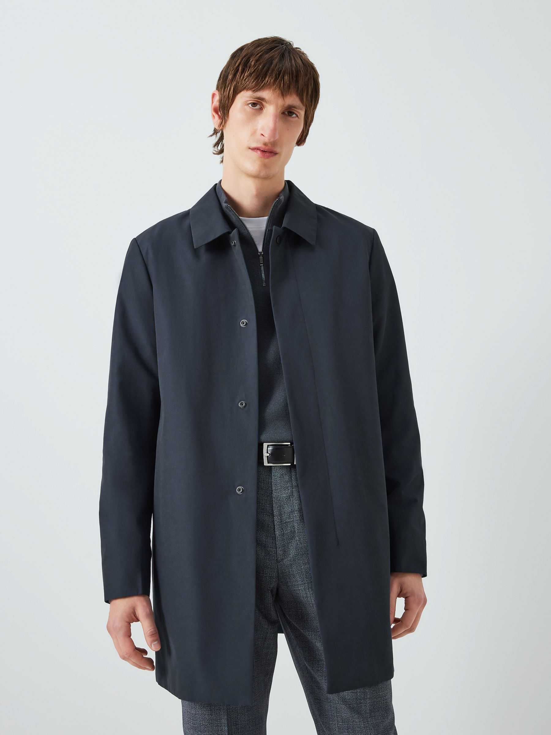 Men's Tall Notch Collar Smart Overcoat