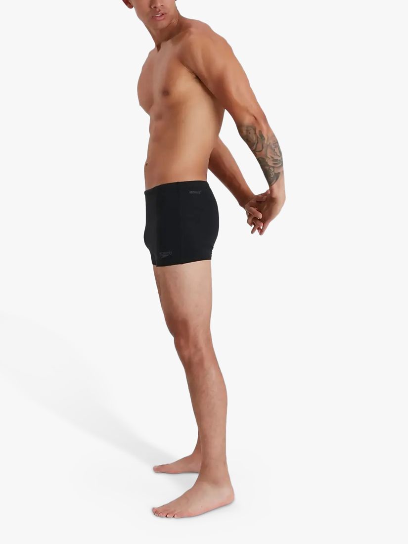 Speedo Eco Endurance+ Aquashort Swim Shorts, Black, 30