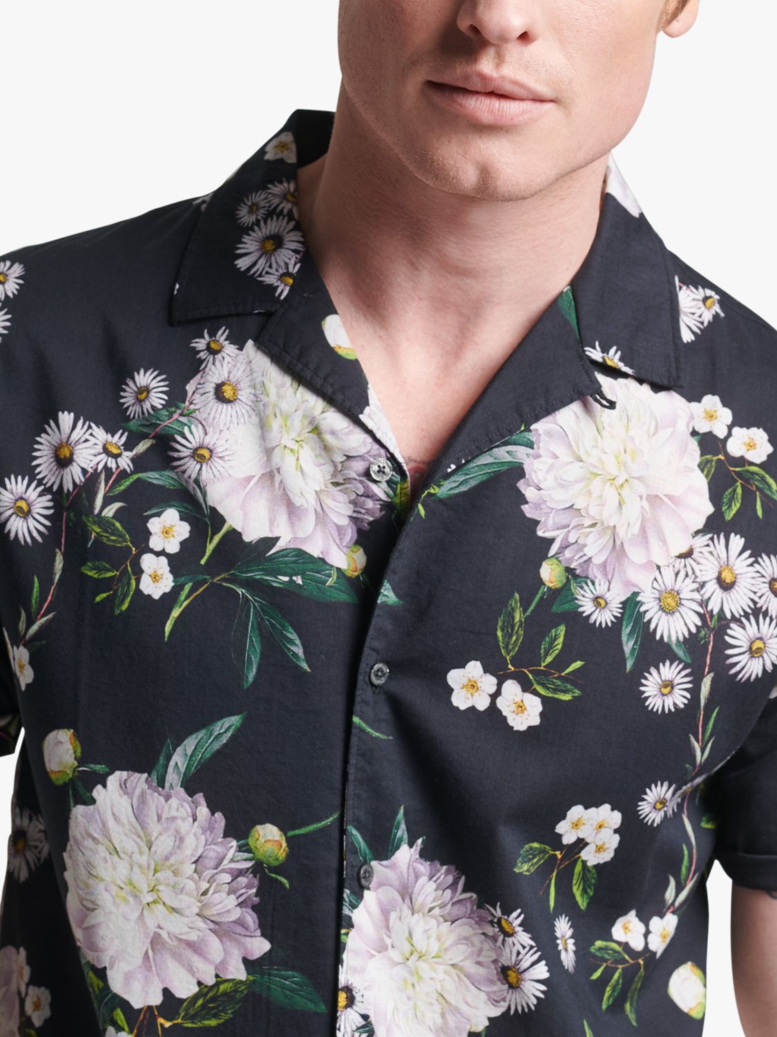 masculine floral pattern