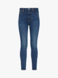7 For All Mankind Ultra High Rise Skinny Jeans, Light Blue