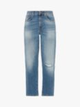 7 For All Mankind Modern Straight Cut Jeans, Light Blue
