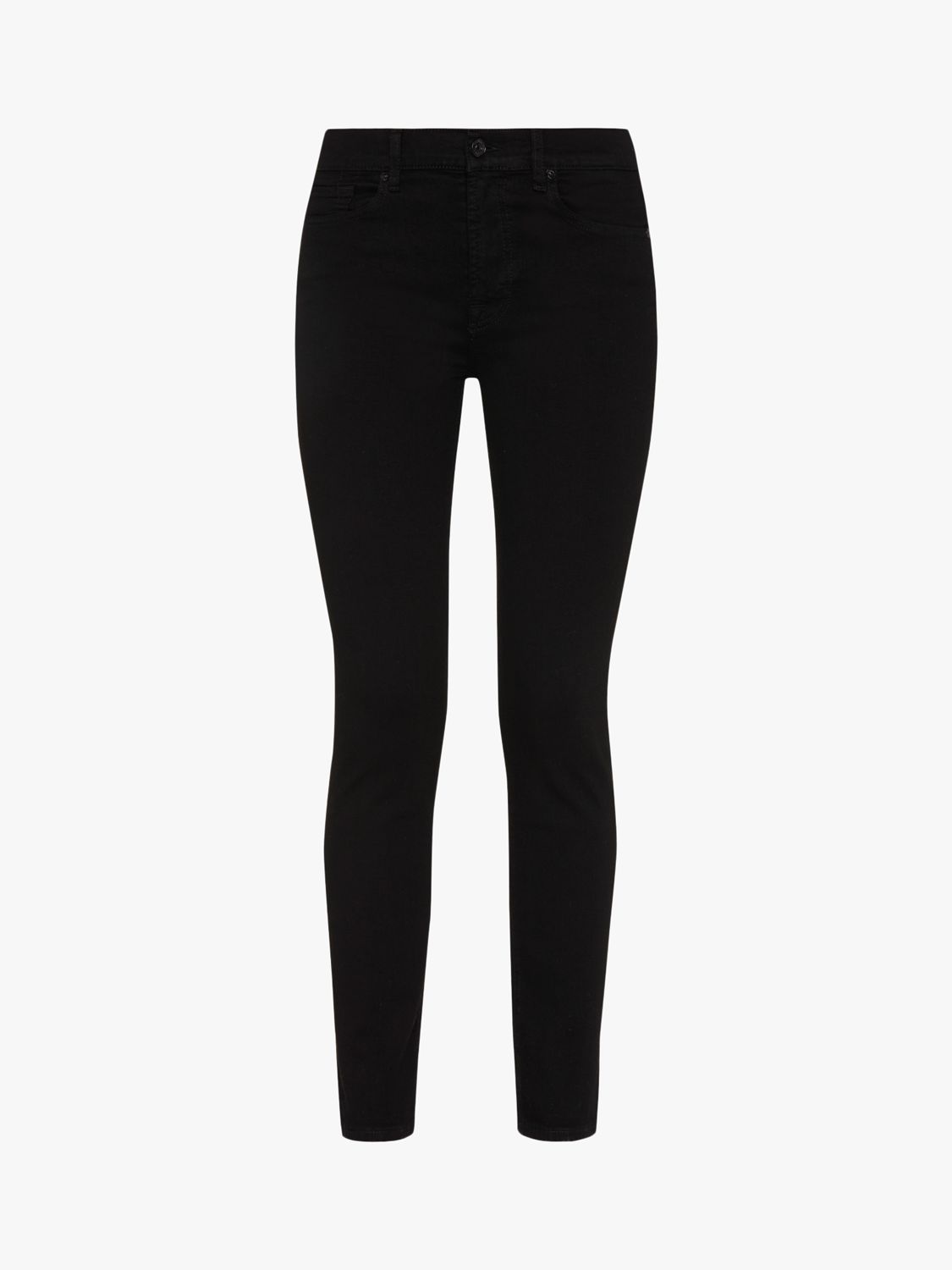 7 For All Mankind Roxanne B(Air) Jeans, Rinsed Black, 24