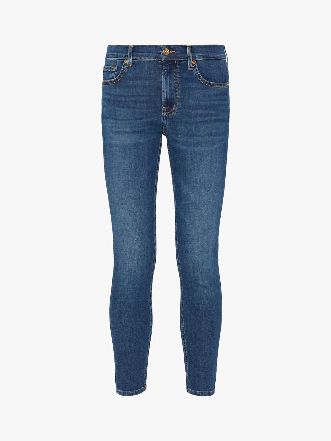 Buy 7 For All Mankind Skinny B(Air) Jeans, Duchess Online at johnlewis.com