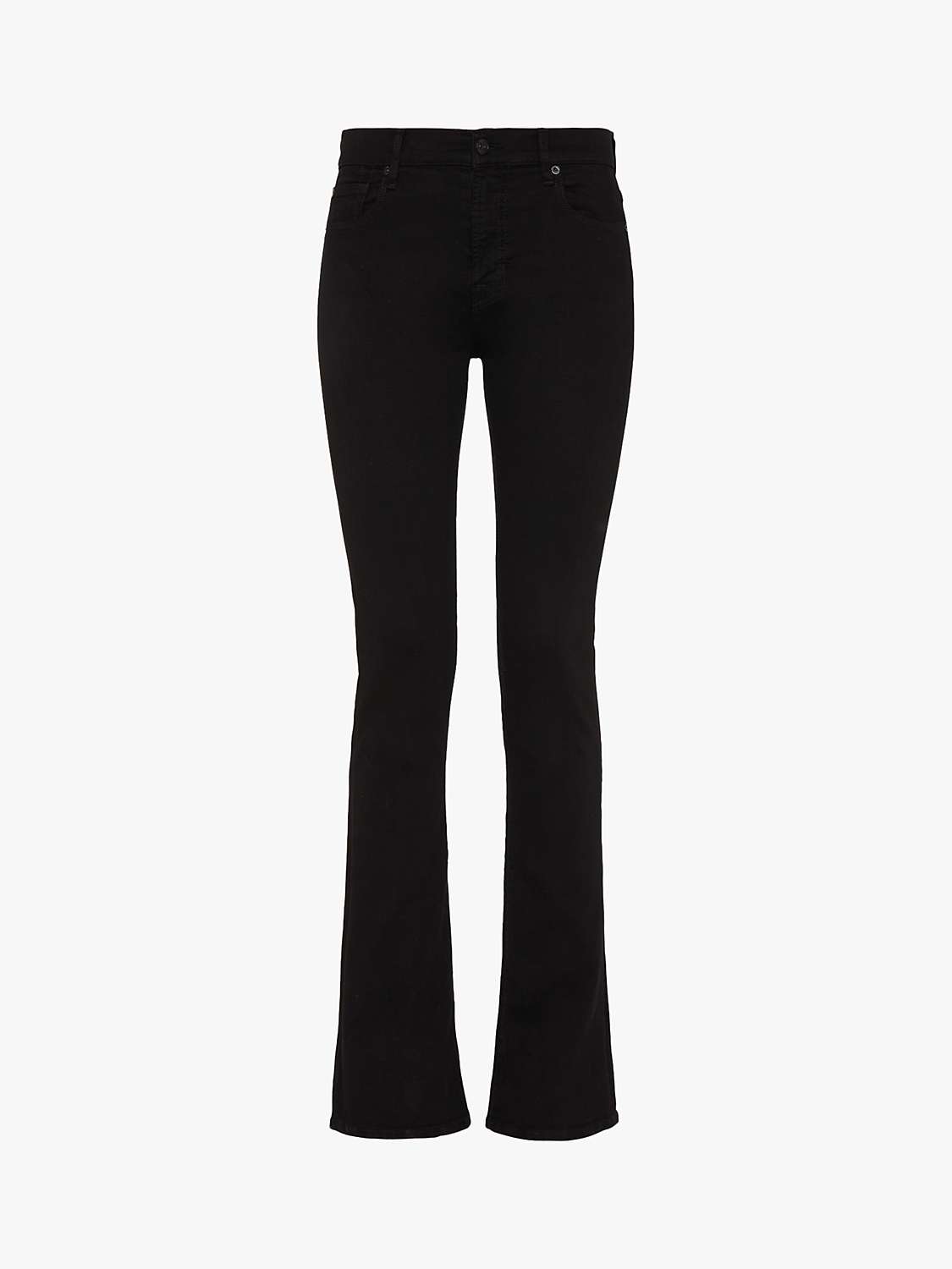Buy 7 For All Mankind B(Air) Bootcut Jeans, Rinsed Black Online at johnlewis.com