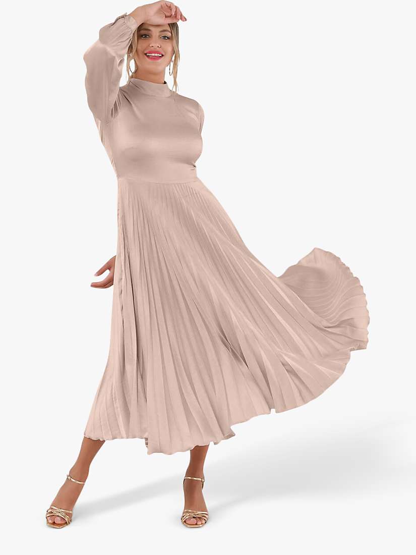 Buy Closet London Pleated Midi Dress Online at johnlewis.com