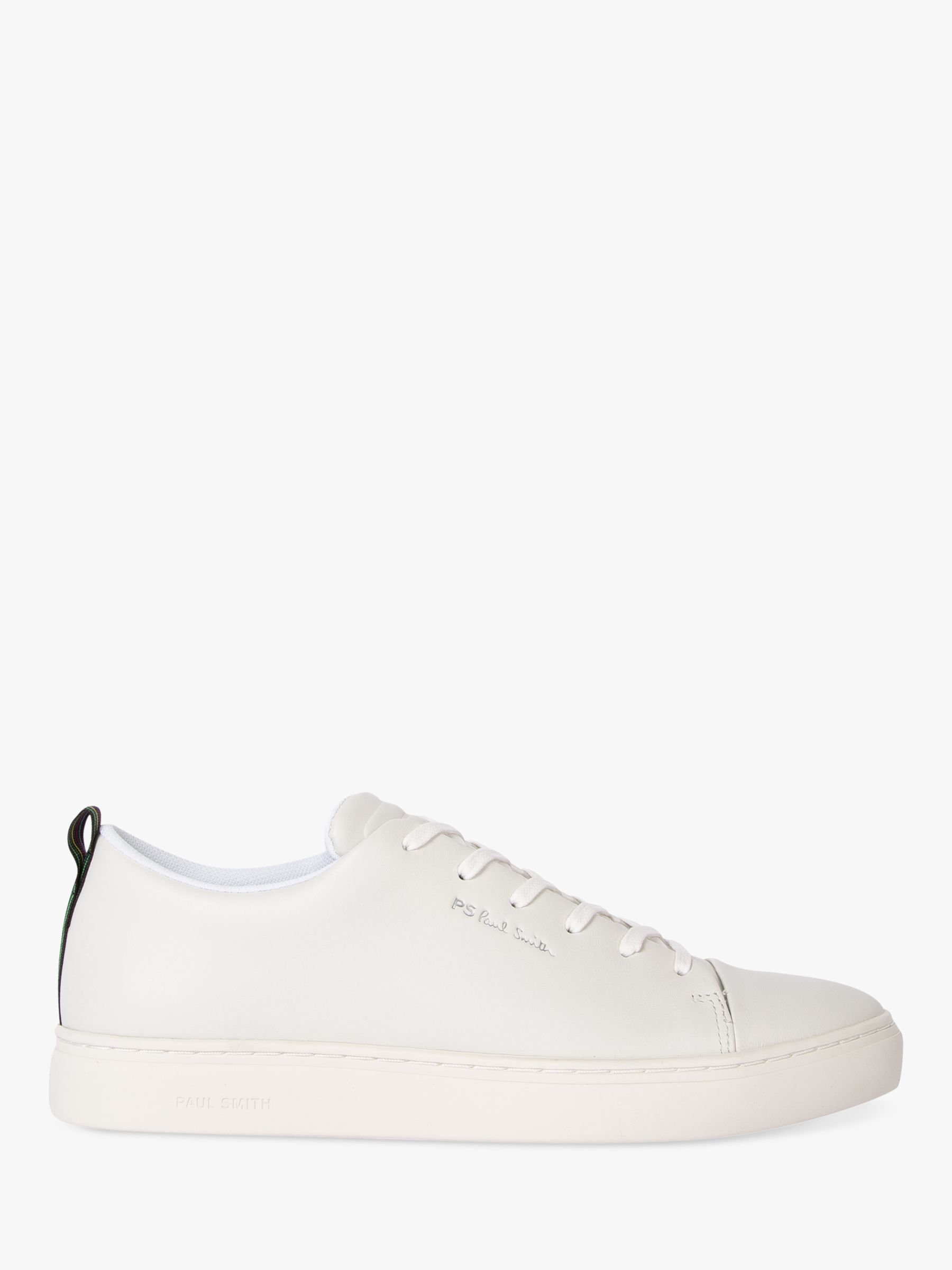 Paul Smith Lee Cupsole Trainers, White at John Lewis & Partners