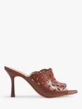 L.K.Bennett Abigail Stiletto Heel Leather Mules