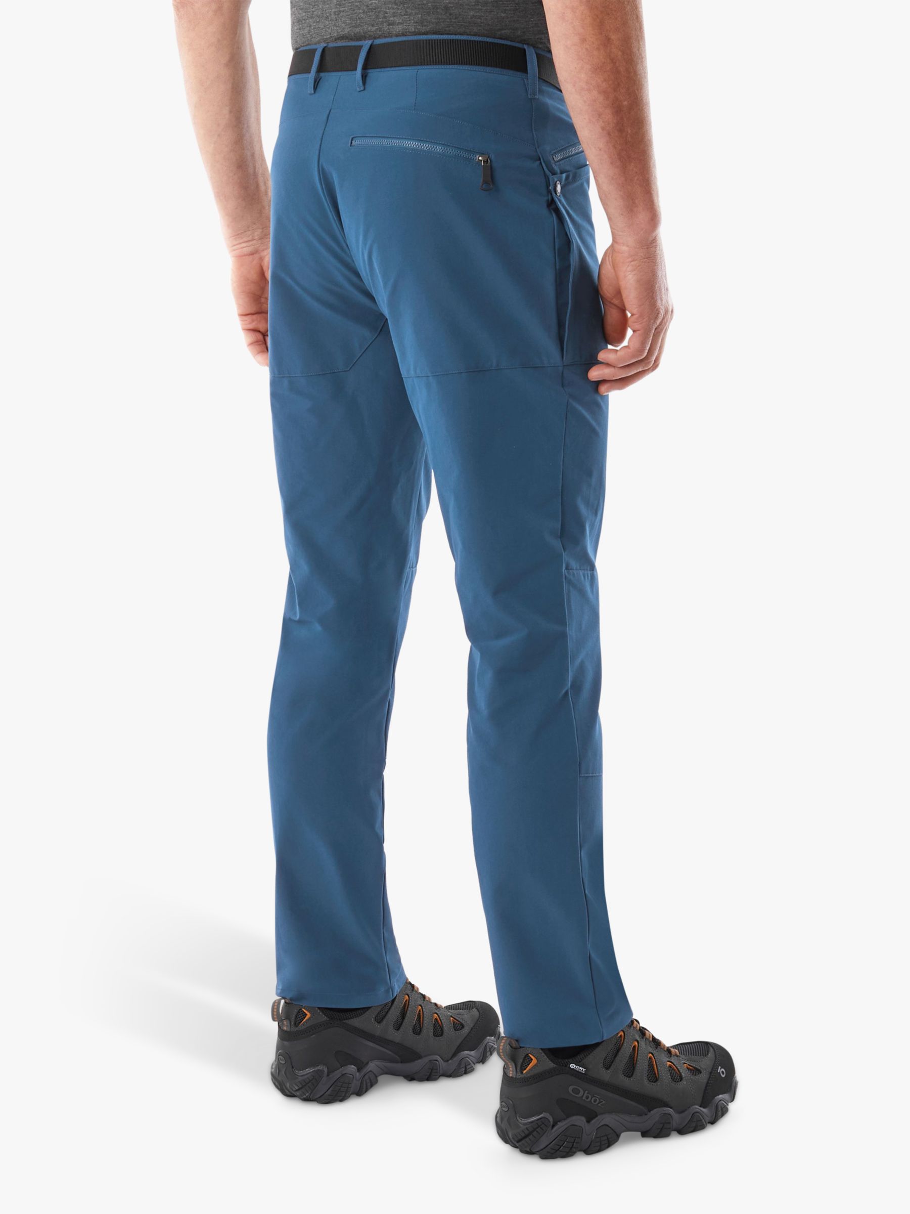 Rohan Stretch Bags Walking Trousers, Tarn Blue at John Lewis & Partners