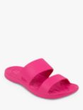 totes SOLBOUNCE Double Strap Slider Sandals, Azalea