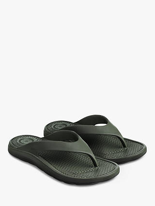 totes SOLBOUNCE Toe Post Sandals, Loden