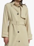 Theory Single Breasted Trench Coat, Buff