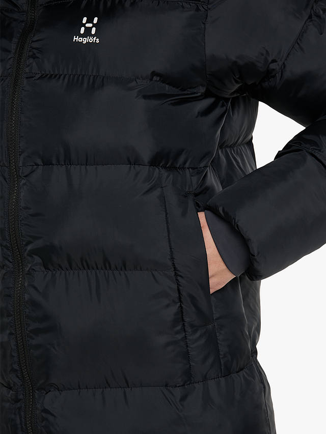 Haglöfs Long Mimic Women's Parka Jacket, True Black