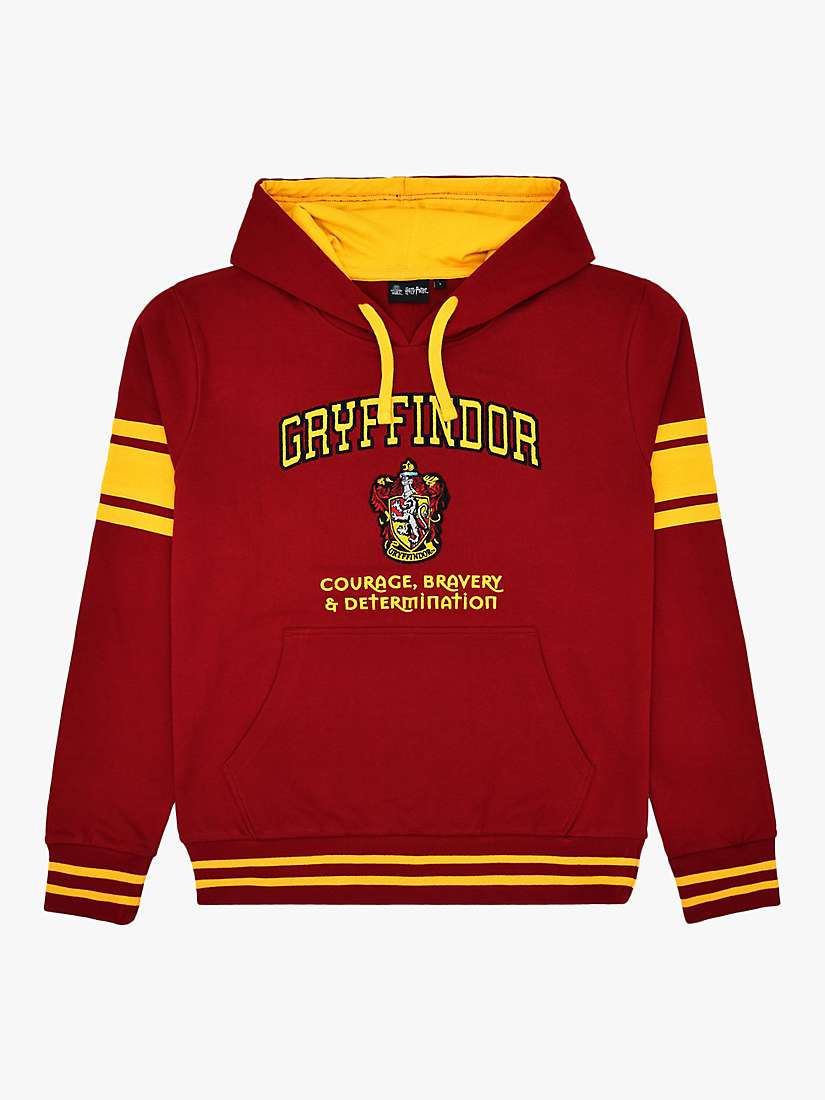 Buy Fabric Flavours Harry Potter Gryffindor House Hoodie Online at johnlewis.com