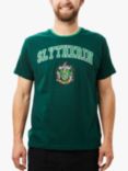 Fabric Flavours Harry Potter Slytherin House T-Shirt, Green