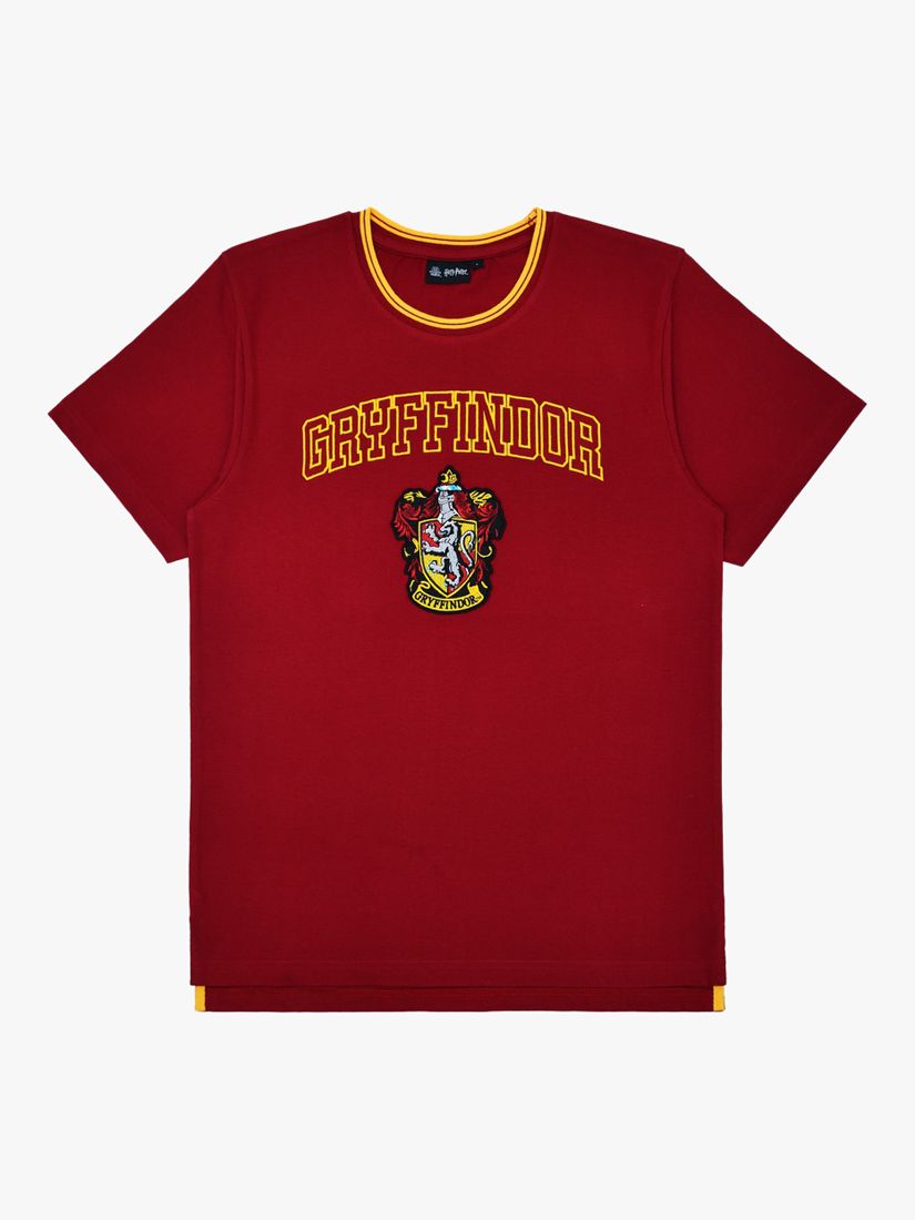 Fabric Flavours Harry Potter Gryffindor House T-Shirt, Red, XS