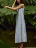 Baukjen Loulou Floral Maxi Dress, White Stamp