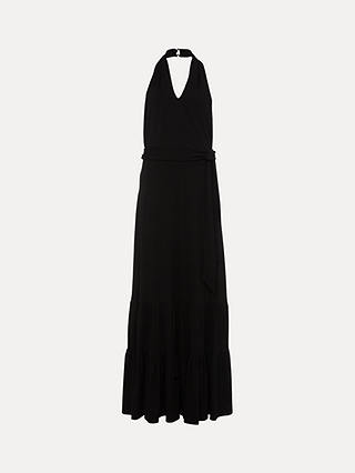 Phase Eight Valeria Halterneck Maxi Dress, Black
