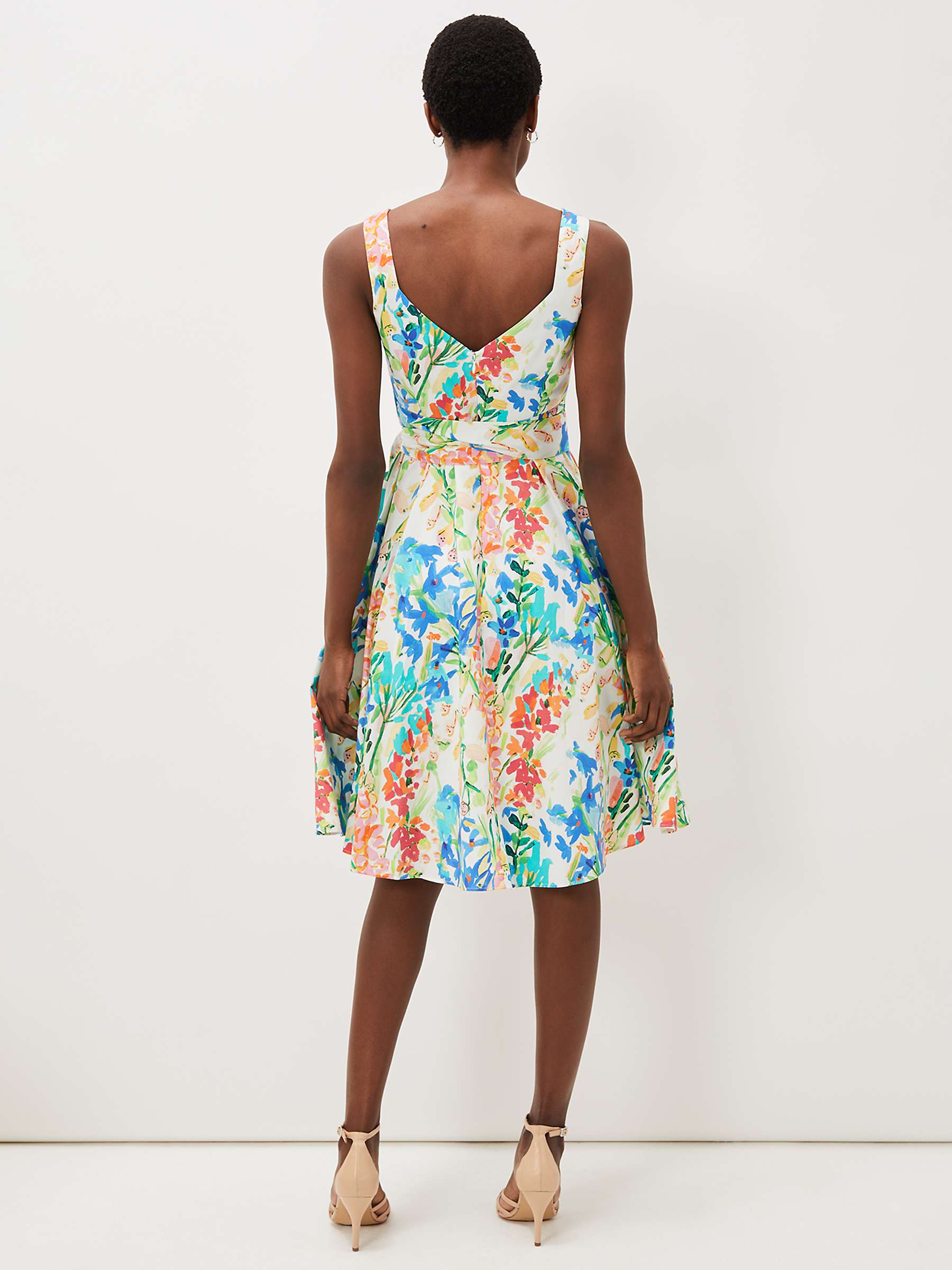 Buy Phase Eight Blair Floral Print Dress, Multi Online at johnlewis.com