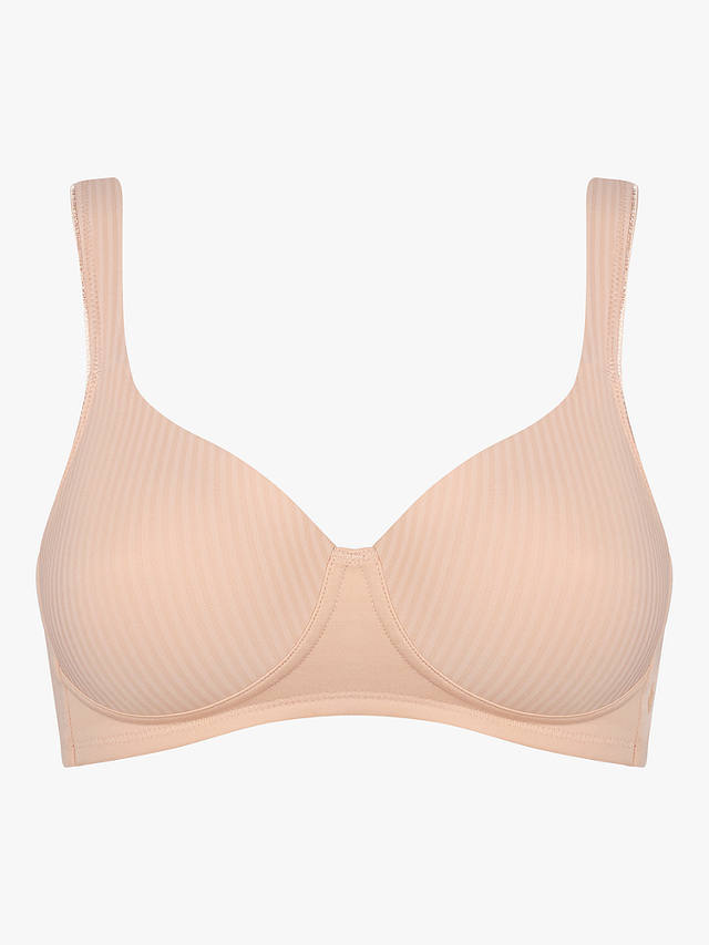 Triumph Modern Soft + Cotton Bra, Natural Beige