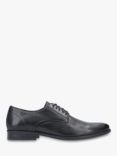 Hush Puppies Oscar Leather Clean Toe Lace Up Shoes, Black