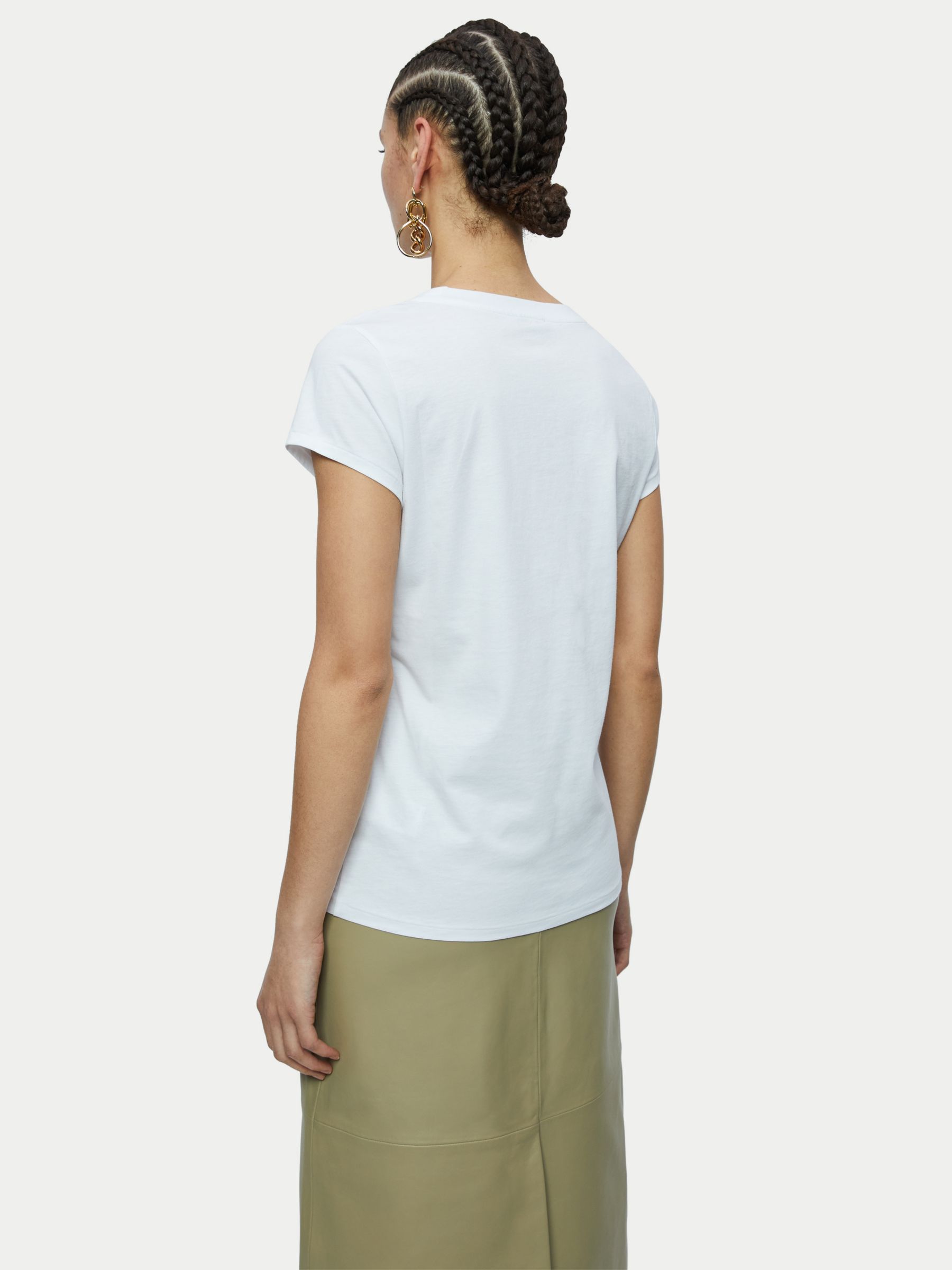 Buy Jigsaw Supima Cotton T-Shirt Online at johnlewis.com