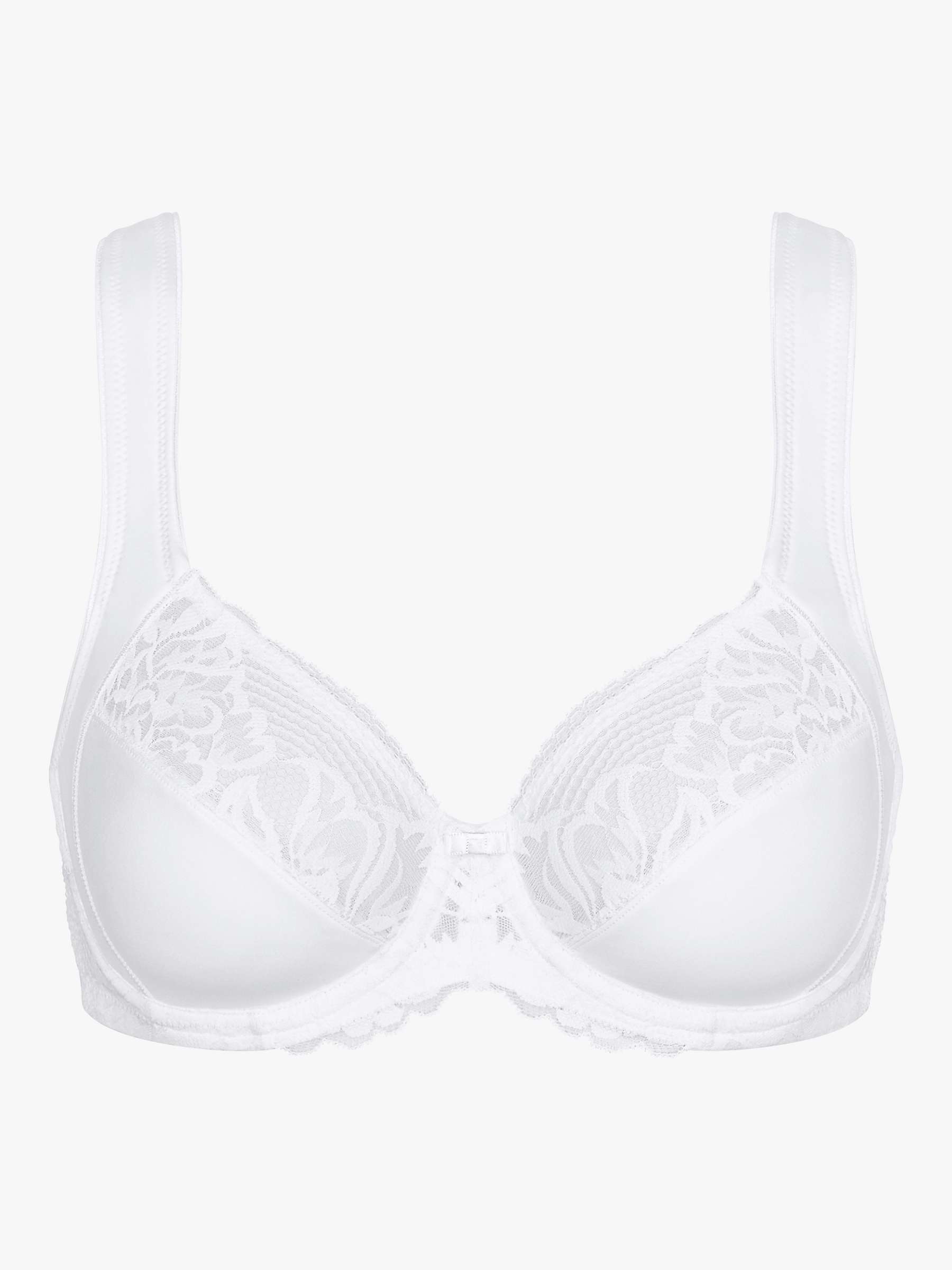 Buy Triumph Modern Lace & Cotton Full Cup Bra Online at johnlewis.com