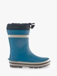 Start-Rite Kids' Puddle Wellington Boots, Blue Plain