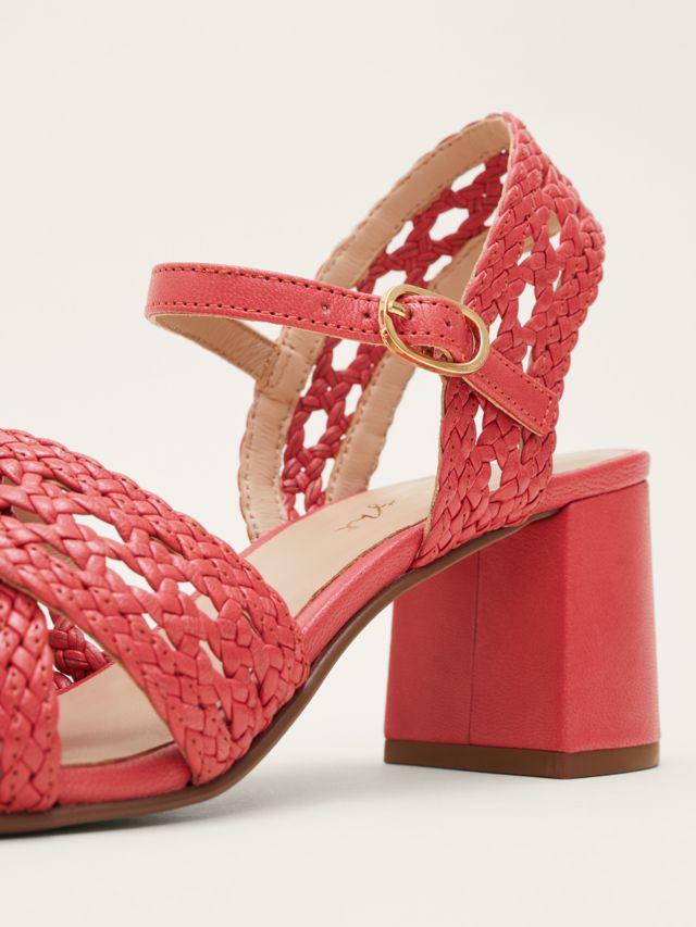 Coral block heel on sale sandals