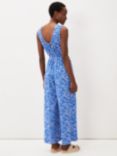 Phase Eight Juliana Wide Leg Sleeveless Jumpsuit, Blue